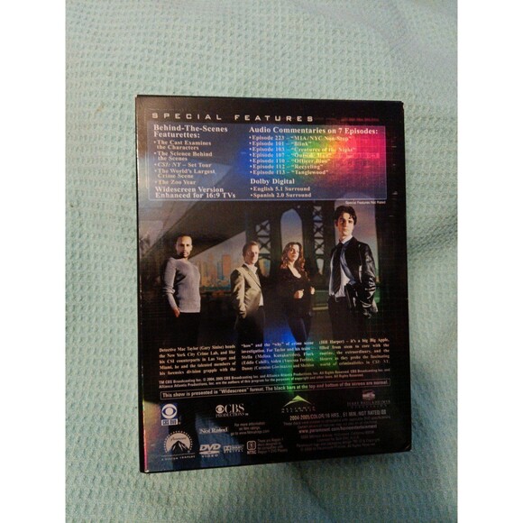 Csi NY: the First Season (DVD, 2004), 7 dvd set - Picture 2 of 3